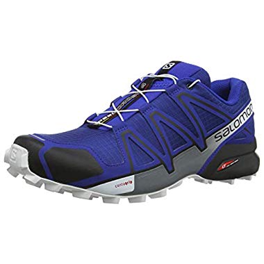 Salomon Speedcross 4,Zapatillas de Running para Hombre,Azul (Mazarine Blue Wil/Black/White),48 EU